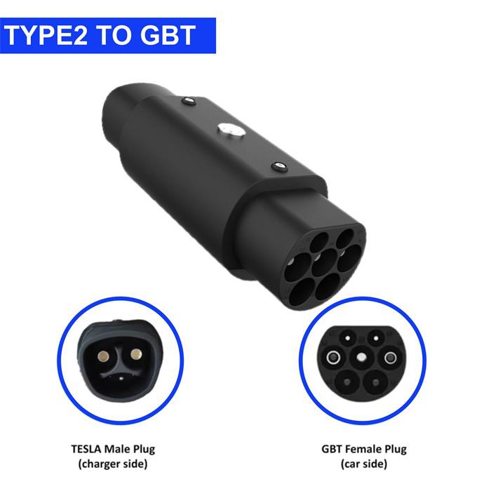 Electric Vehicle Charging TESLA To GBT Adapter